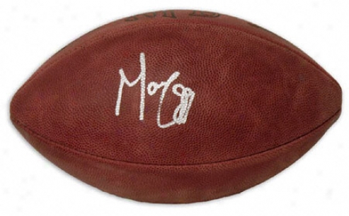 Marvin Harrison Autographed Football