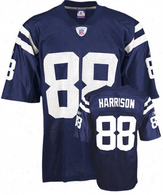 Marvin Harrison Reebok Nfl Home Indianapolis Colts Kids 4-7 Jersey