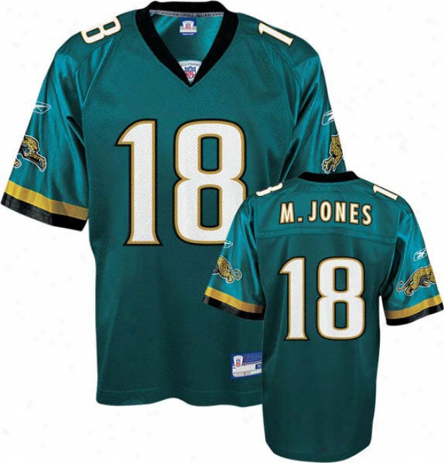 Matt Jones Reebok Nfl Teal Jacksonville Jaguars Toddler Jersey