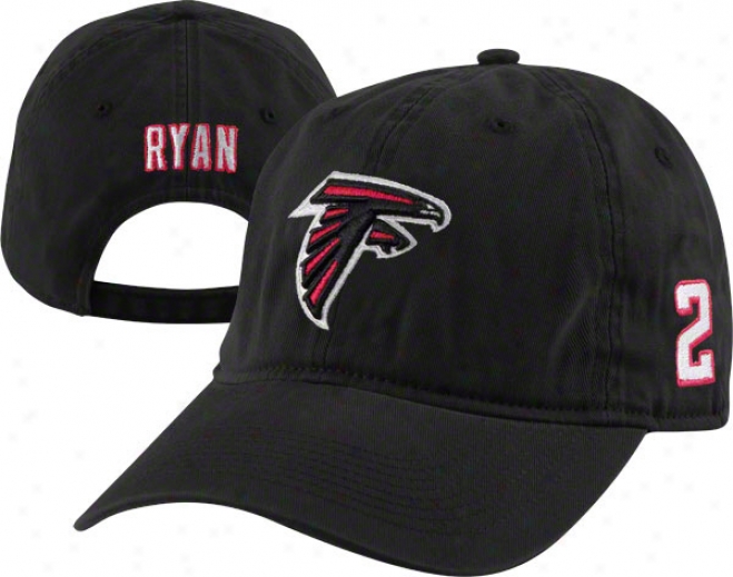 Maty Ryan Atlanta Falcons Adjustable Hat: Garment Washed Player Hat