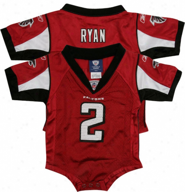 Matt Ryan Red Reebok Nfl Atlanta Falcons Infant Jersey