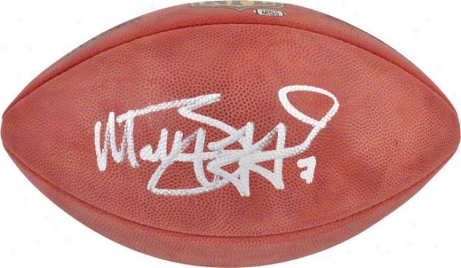 Matthew Stafford Autographed Football  Details: Detroi tLuons, Pro Football