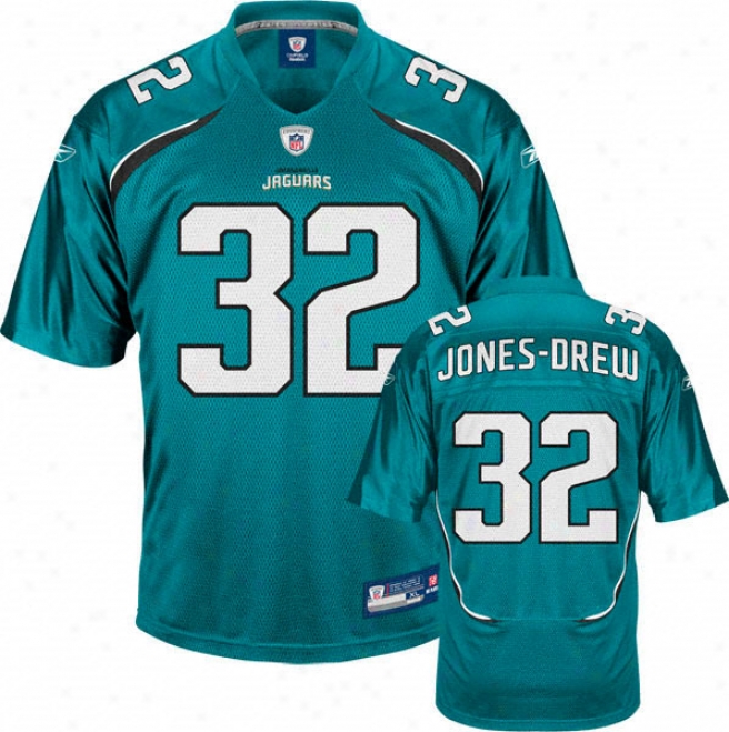 Maurice Jones-drew Youth Jersey: Reebok Teal Repplica #32 Jacksonville Jaguars Jersey