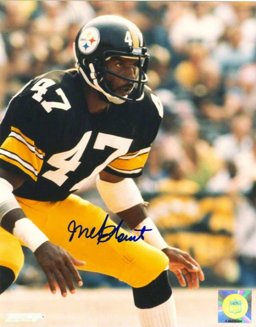 Mel Blount Pittsburgh Steelers Autographed 16x20 Photo Stance