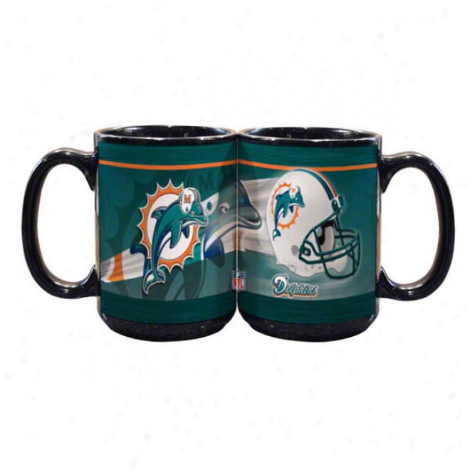 Miami Dolphins 15oz. Helmet Mug