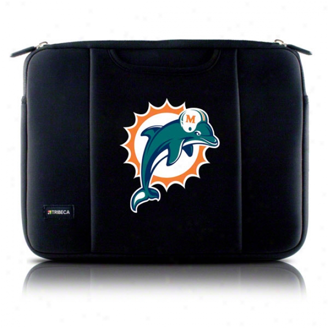 Miami Dolphins 15&quot Laptop Sleeve