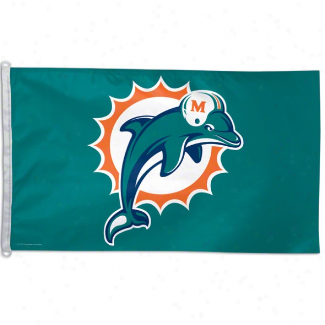 Miami Dolphins 3x5 Flag