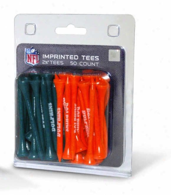 Miami Dolphins 50 Tee Pack