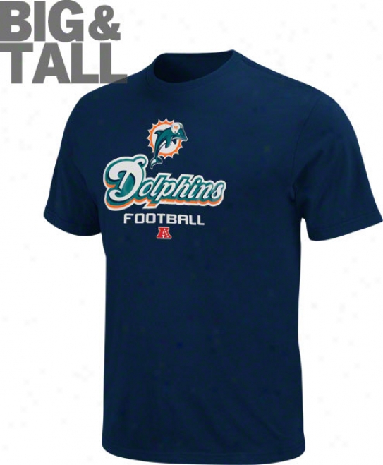 Miami Dolphins Big & High Critical Victory V T-shirt