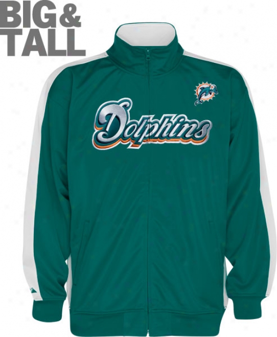 Miami Dolphins Big & Tall Qb Track Jacket