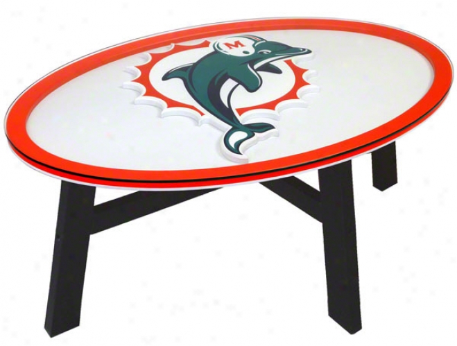 Miami Dolphins Coffeee Table