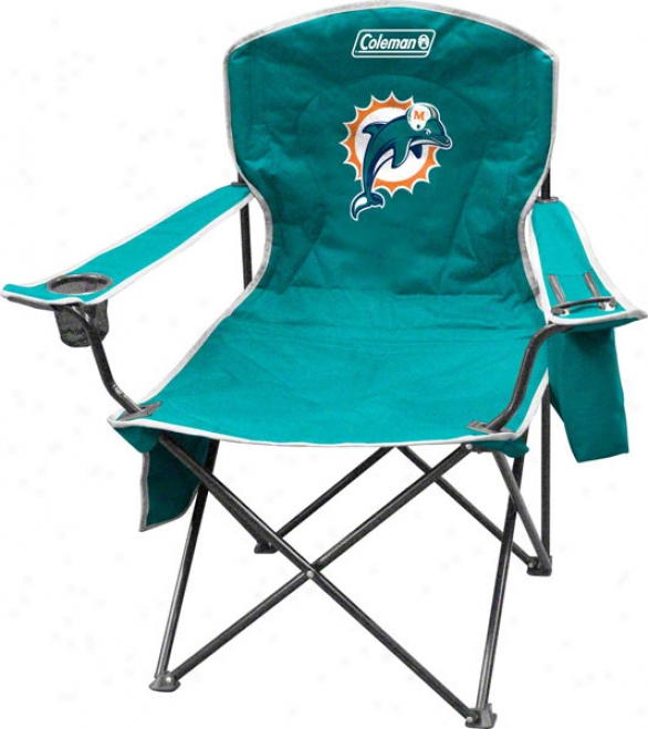 Miami Dolphins Cooler Quad Tailgate Chair