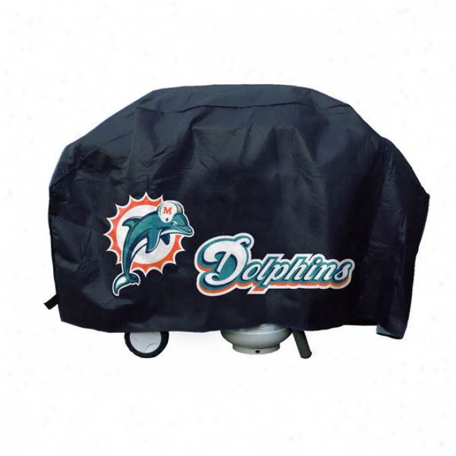 Miami Dolphins Deluxe Grill Cover