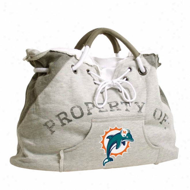 Miami Dolphins Hoodie Tote Bag