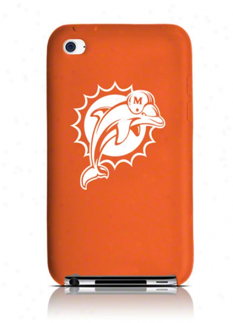 Miami Dolphins Ipod Touch 4g Silicone Clothe