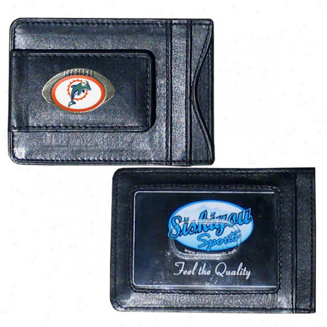 Miami Dolphins Magnetic Money Clip