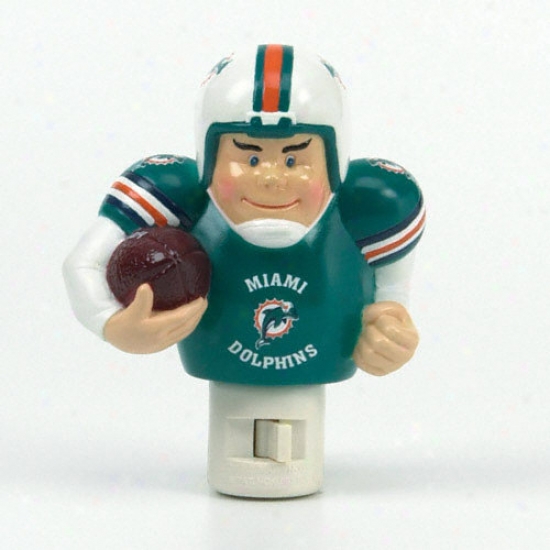 Miami Dolphins Night Light Player