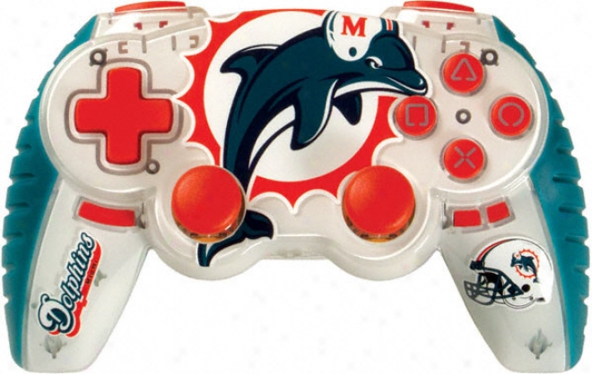 Miami Dolphins Playstation 3 Wireless Controller