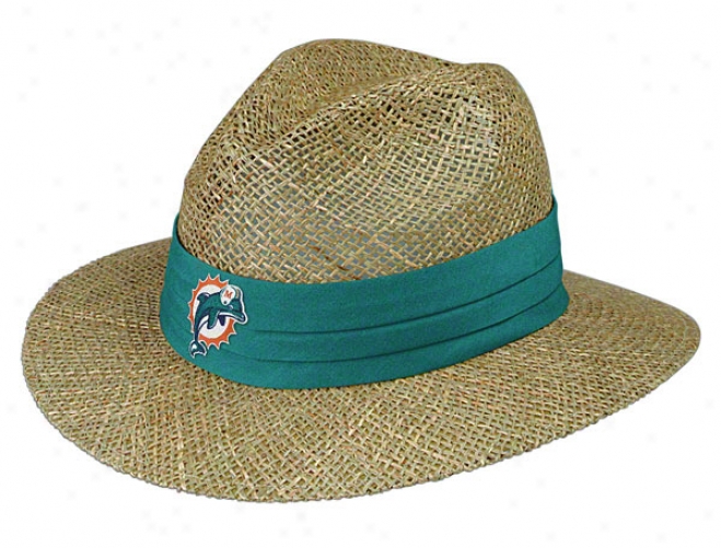 Miami Dolphins Pre-seasonn Coach's Straw Hat