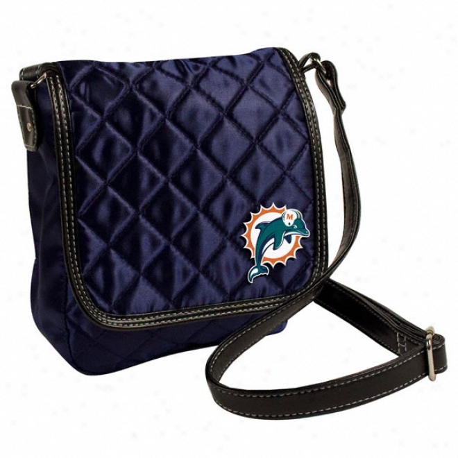 Miami Dolphins Quilted Purse