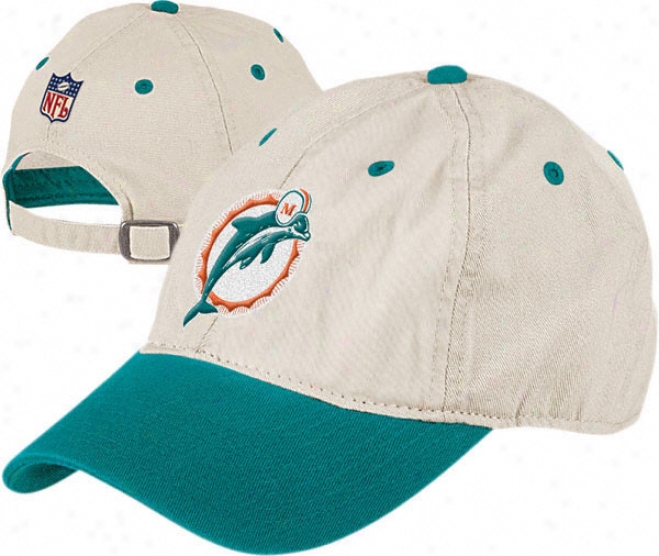 Miami Dolphins Retro Bl Adjustable Strapback Hat