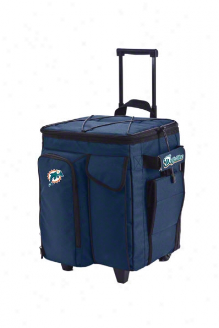 Miami Dolphins Rolling Tailgate Coo1er