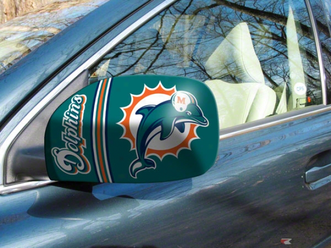 Miami Dolphins Small Car Pattern Covers