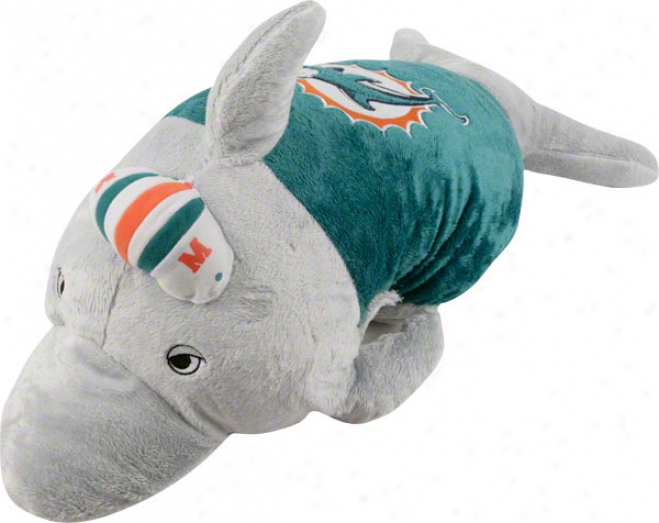 Miami Dolphins 't.d.' Pillow Pet