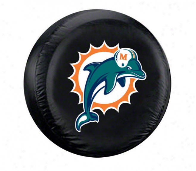 Miami Dolphins Tire Cover