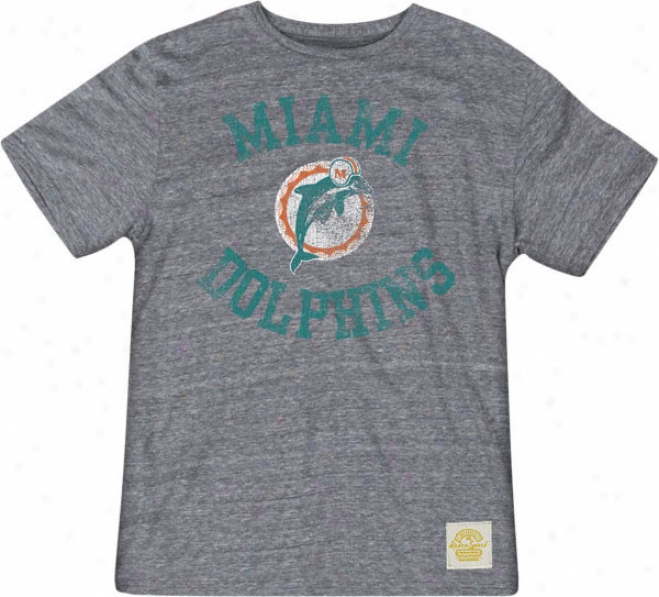 Miami Dolphins Tri-blend Gym Class T-shirt