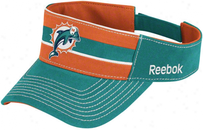 Mismi Dolphins Visor: 2011 Player Sideline Visor