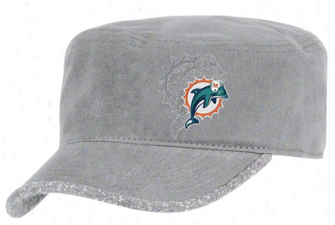 Miami Dolphins Wmoen's Hat: 2011 2nd Season Player Hook Adjustable Military Cap