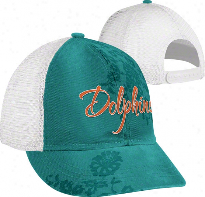 Miami Dolphins Women's Cardinal's office: Short Brim Adjustable Hat