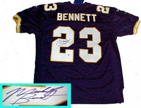 Michael Bennett Minnesota Vikings Autographed Jersey