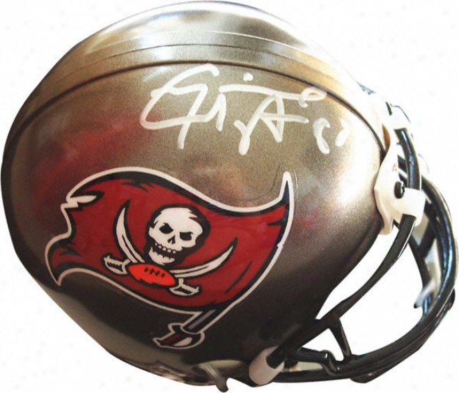 Micchael Clayton Tampa Bay Buccaneers Autographed Mini Helmet