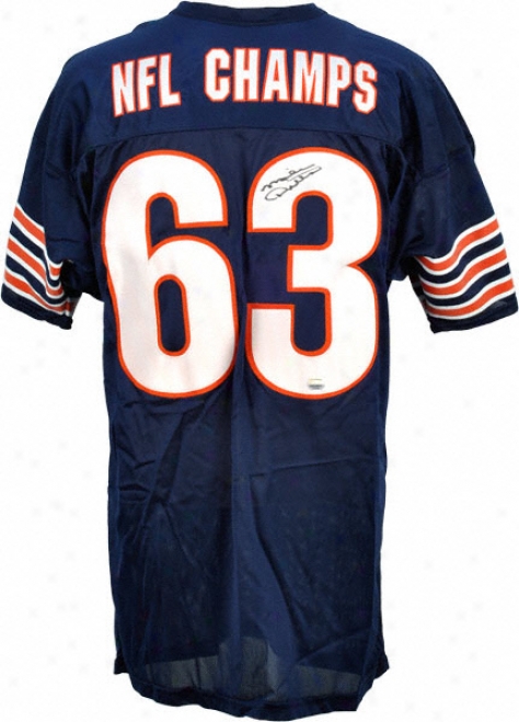 Mike Ditka Autographed Jersey  Details: Custom