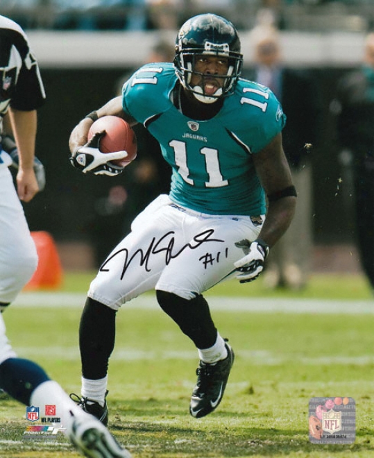 Mikee Sims-walker Jacksonville Jaguars Autographed 8x10 Photograph