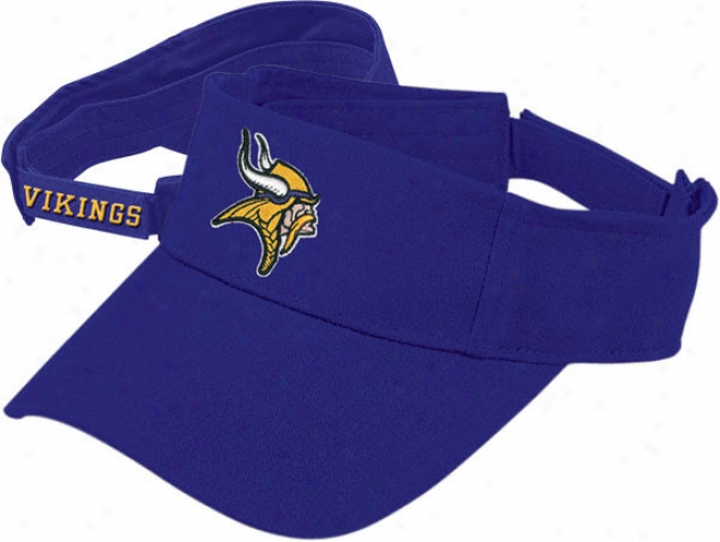 Minnesota Vikings Bl Sun Visor