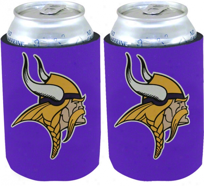 Minnesota Vikings Can Koozie 2-pack