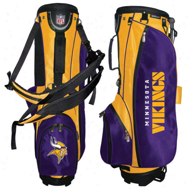 Minnesota Vikings Carry Golf Bag