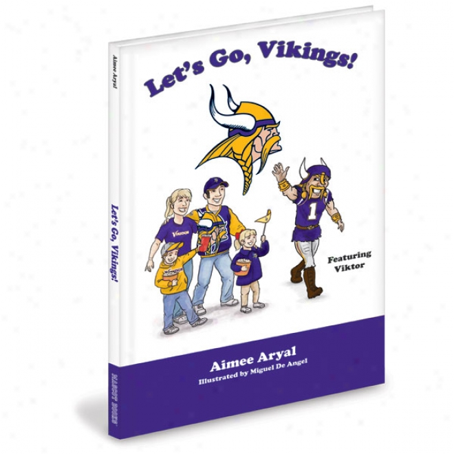 Minnesota Vikings Children's Book &quotlet's Go, Vikings!&quot By Aimee Aryal