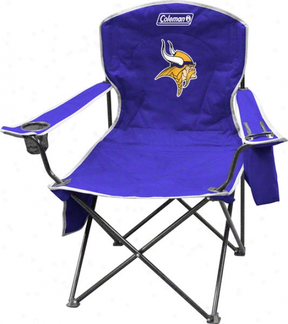 Minnesota Vikings Cooler Quad Tailgate Chair