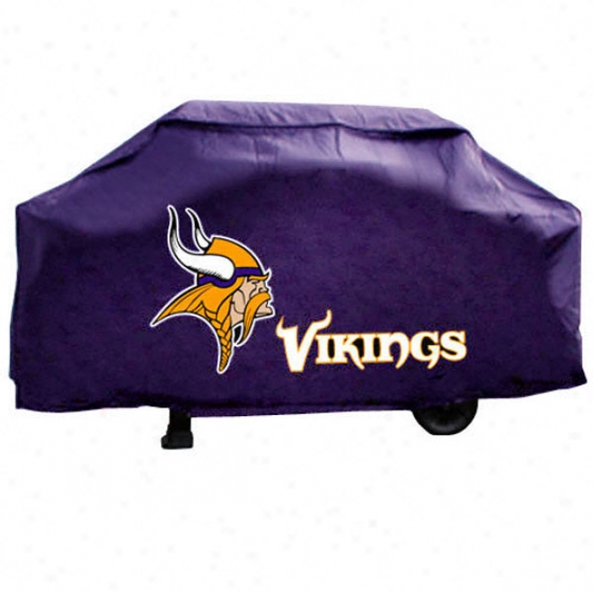 Minnesota Vikings Deluxe Grill Cover