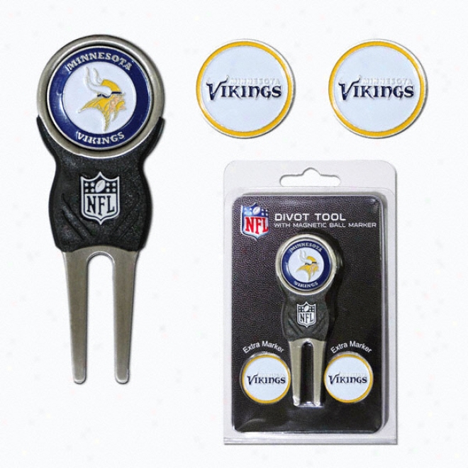 Minnesota Vikings Divot Tool Pack