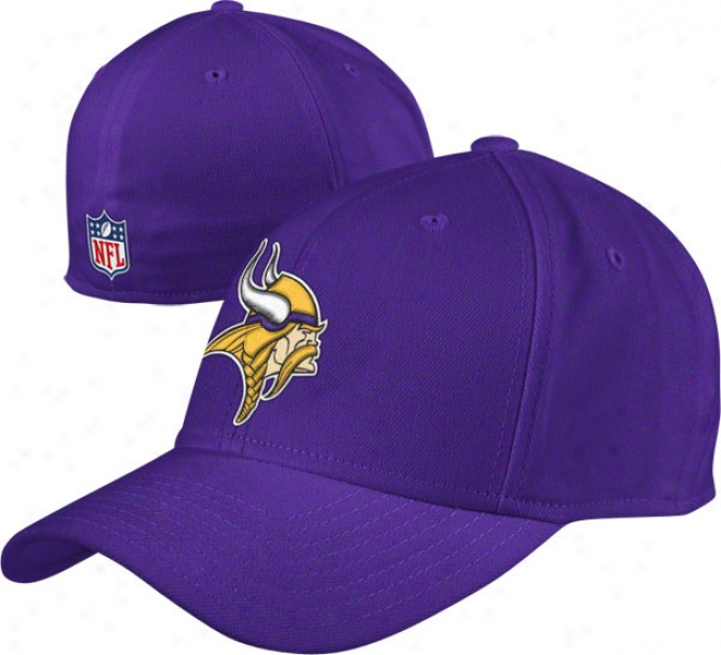 Minnesota Vikings Flex Hat: 2011 Sideline Structured Flex Hat