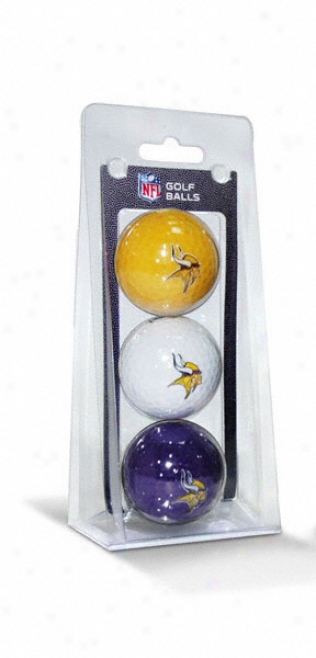 Minnesota Vikings Gopf Ball 3 Gang