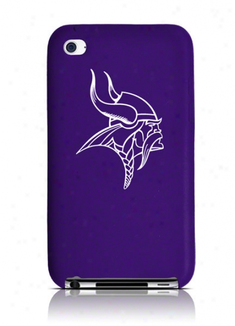 Minnesota Vikings Ipod Touch 4g Silicone Cover