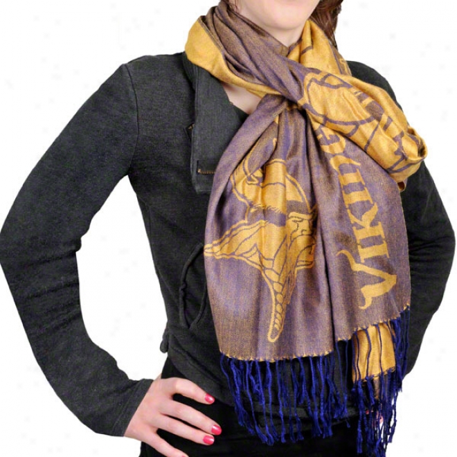 Minnesota Vikins Lightweight Pashmina Scarf