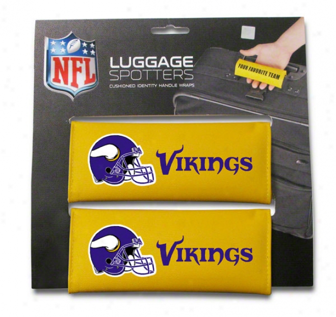 Minnesota Vikings Luggage Spotter 2-pack