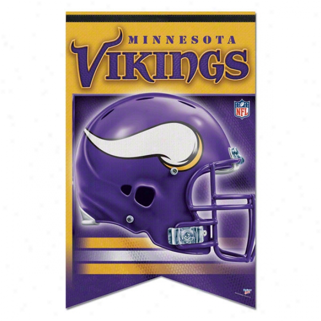 Minnesota Vikings Premium 17x26 Banner